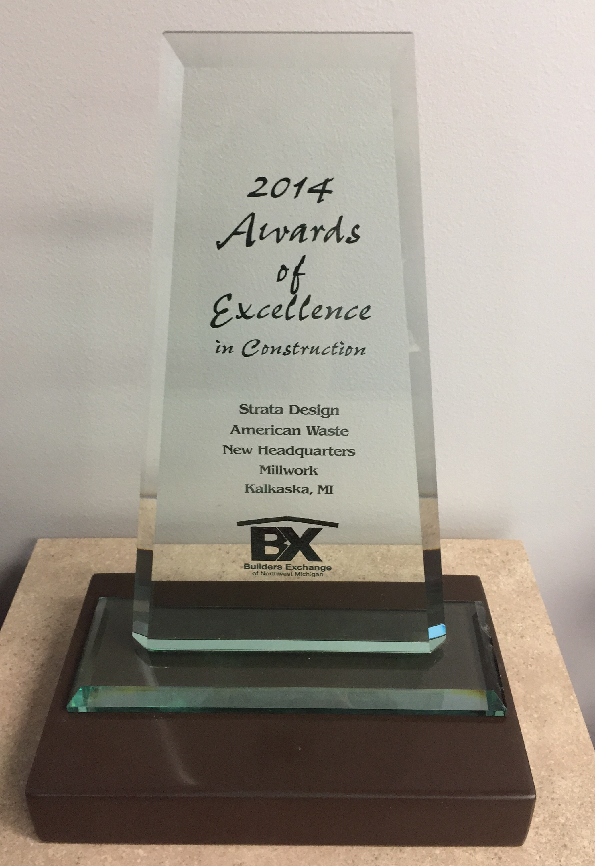 Builders Exchange Award